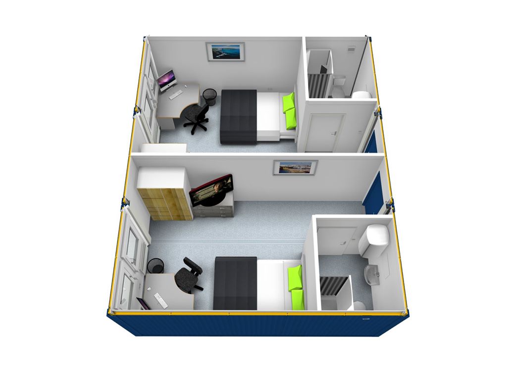 Блочная комната в общежитии. Блок-контейнер CONTAINEX. Жилой модуль 6х2.4. Блок-контейнер "общежитие о-4". Жилой блок модуль.