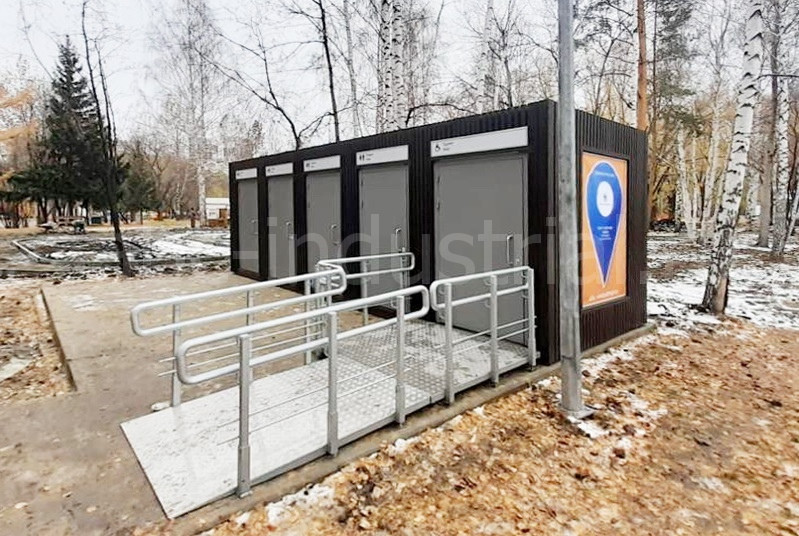 Наш проект Туалетный модуль "Белград" в г. Екатеринбурге