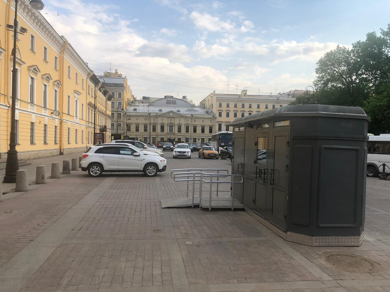 Туалетный модуль "Загреб" в Санкт-Петербурге