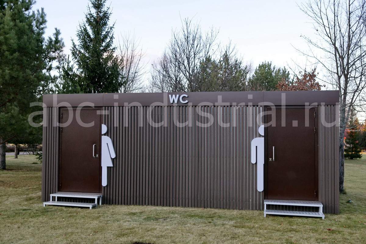 Туалетные модули "Страсбург" и "Будапешт" в Истре