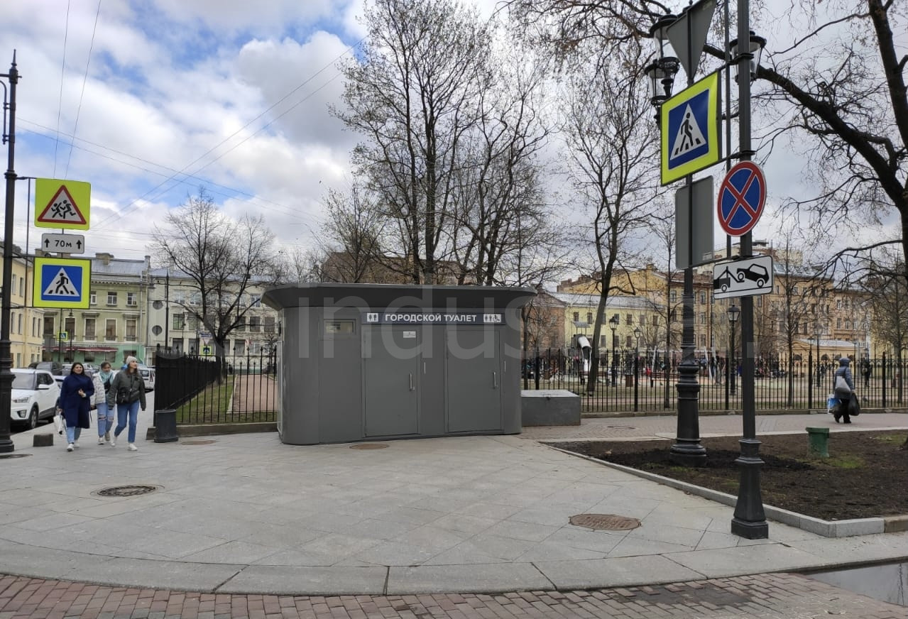 Наш проект Туалетный модуль "Стокгольм" в г. Санкт-Петербурге