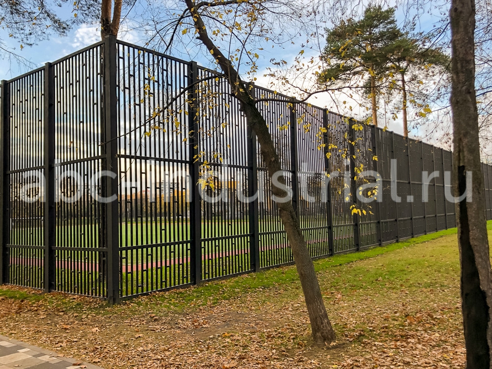 Забор в парке Черкизово