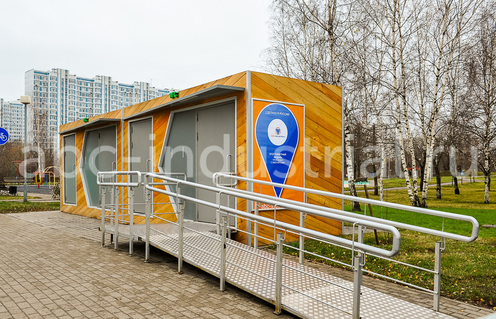 Наш проект Туалетные модули "Амстердам" в Москве
